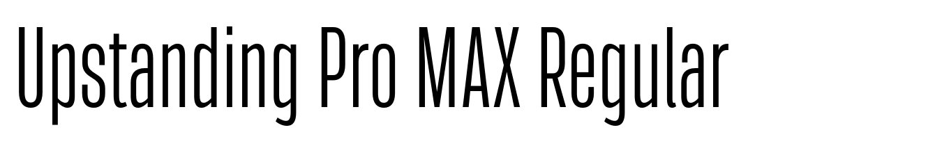 Upstanding Pro MAX Regular